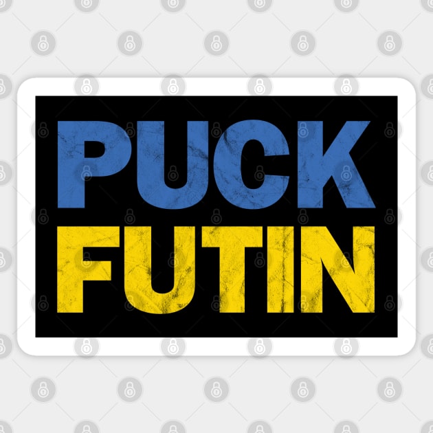 Puck Futin Stressed Version Sticker by Howchie